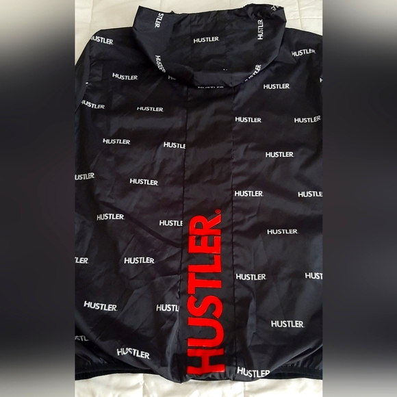 Reason Clothing X Hustler Half Zip Windbreaker Jacket - Picture 4 of 9